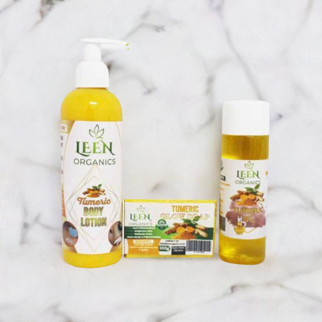 1/2 charcoal and 1/2 Turmeric